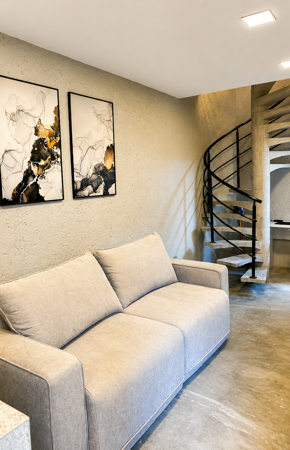 Escada espiral